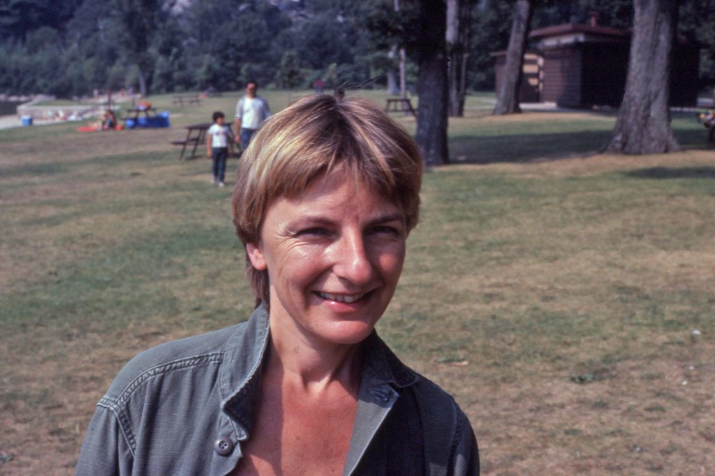 Helen in Madison in August 1982, courtesy of Jim Steakley